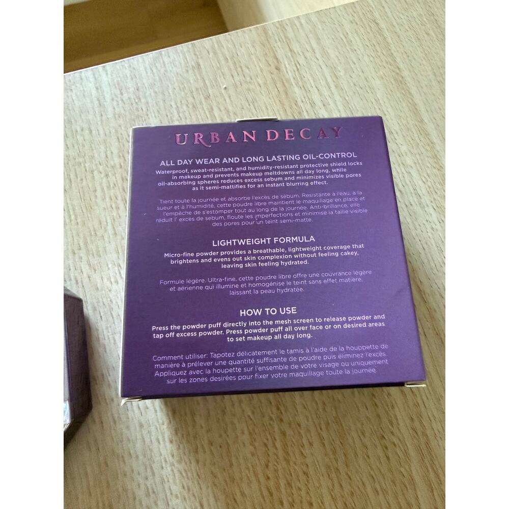 $39 New Urban Decay All Nighter Loose Setting Powder Translucent 10g Full Size - Picture 7 of 7